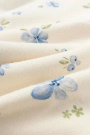 Norsu Baby Organic Kimono Sleeper-Blueberry