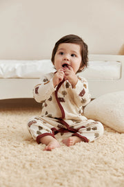 Norsu Baby Organic Kimono Sleeper-Camping