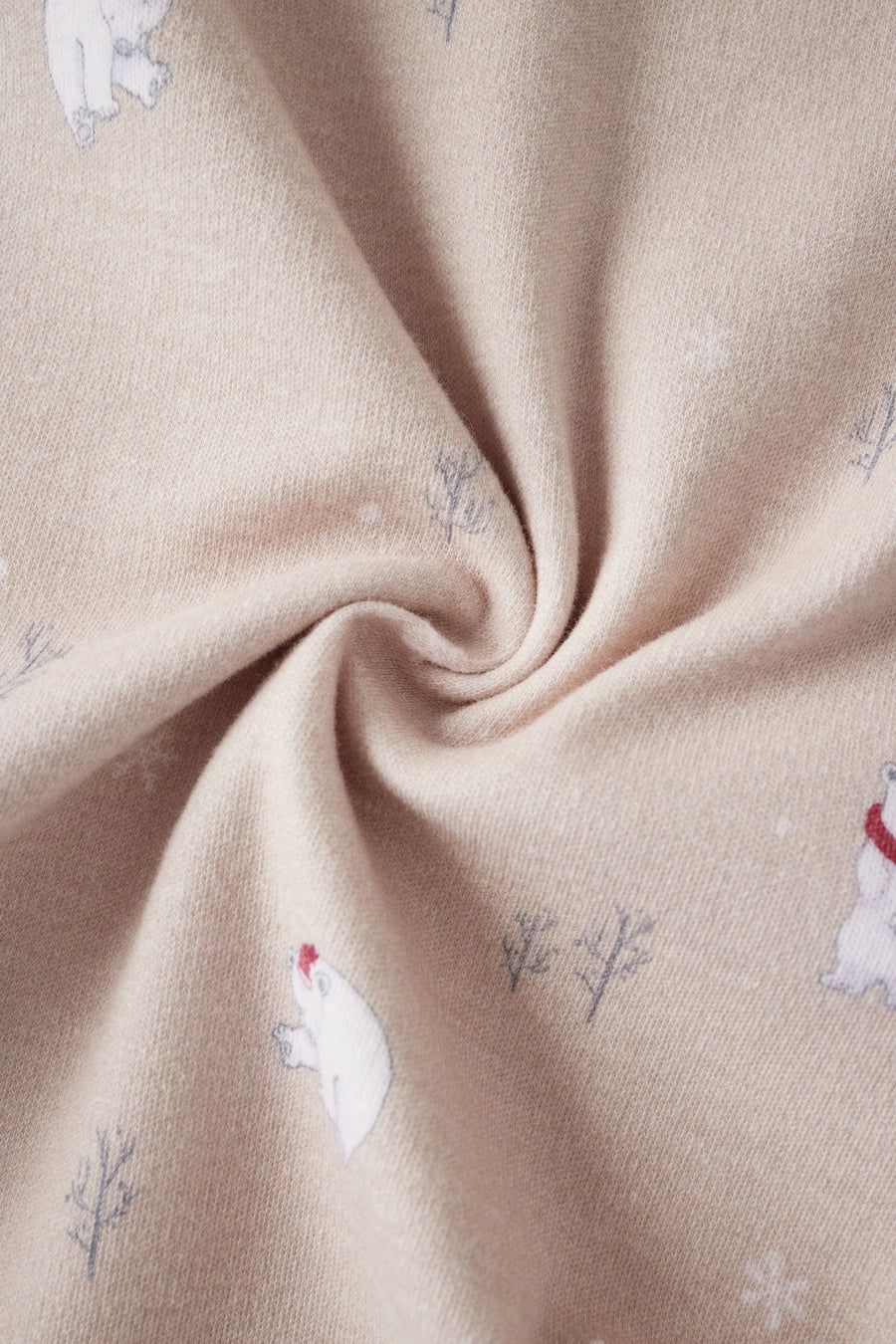Norsu  Baby Organic Long-sleeve Onesie-Polar Bear