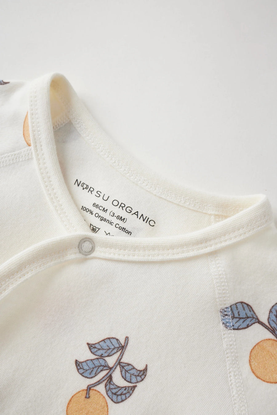 Norsu Infant Organic Kimono Set-Clementine