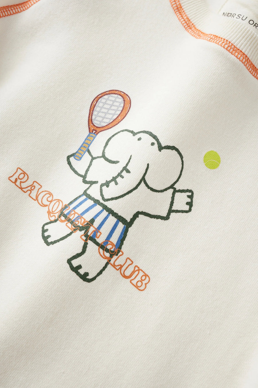 Norsu Toddler Organic Fleece Sweatshirt-Tennis