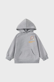 Norsu Organic French Terry Hooded Sweatshirt-Mix Grey