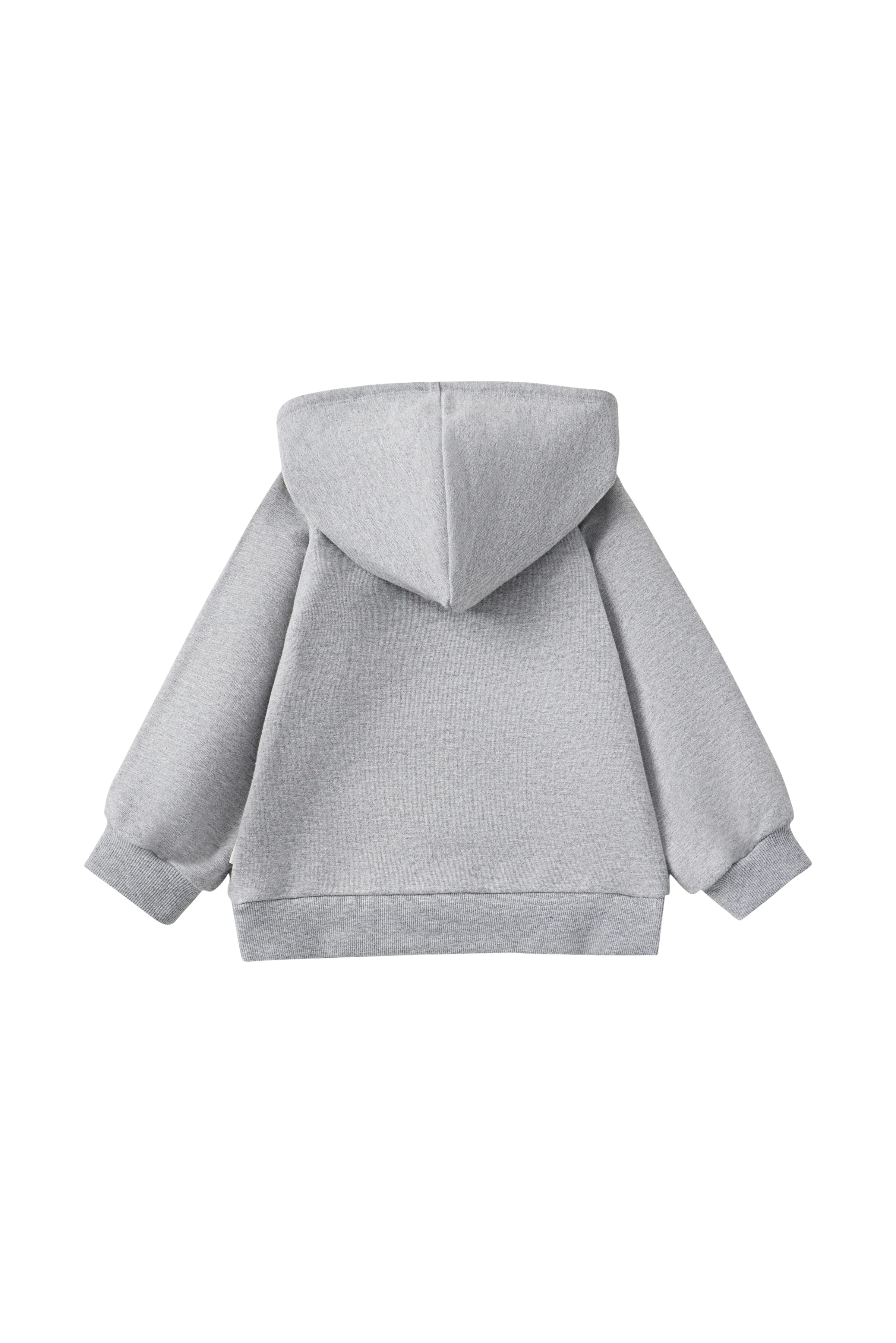 Norsu Organic French Terry Hooded Sweatshirt-Mix Grey