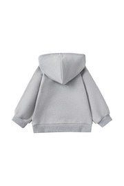 Norsu Organic French Terry Hooded Sweatshirt-Mix Grey