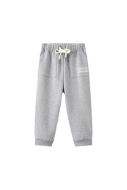 Norsu Organic Toddler French Terry Sweatpant-Mix Grey