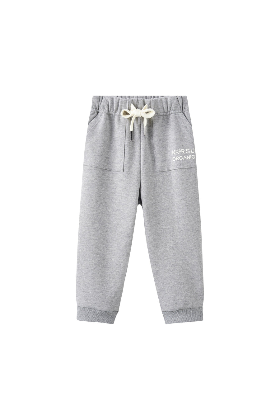 Norsu Organic Toddler French Terry Sweatpant-Mix Grey