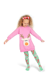 Wauw Capow Jingle Pink Dress