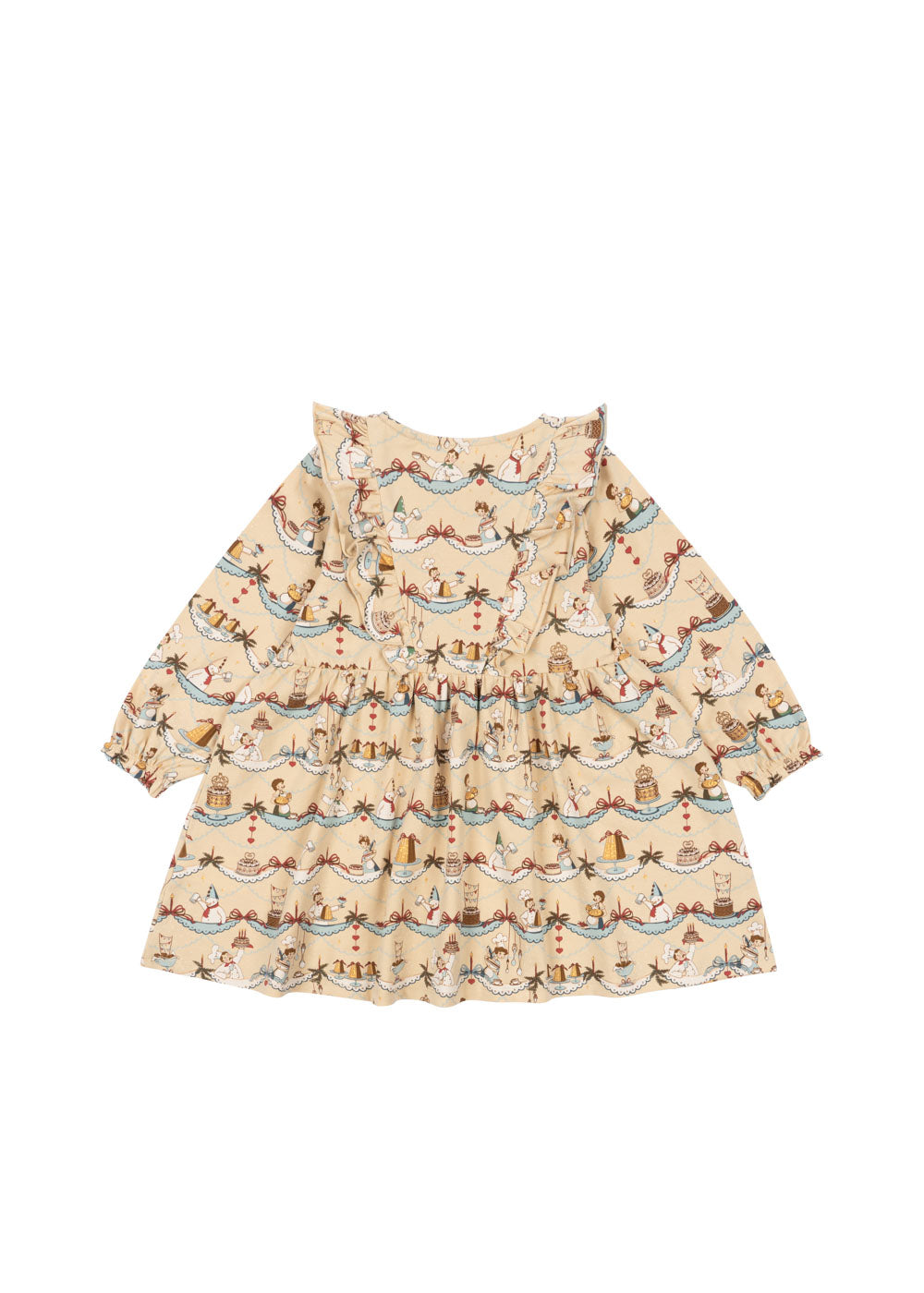 Konges Slojd BASIC FRILL DRESS GOTS