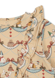 Konges Slojd BASIC FRILL DRESS GOTS