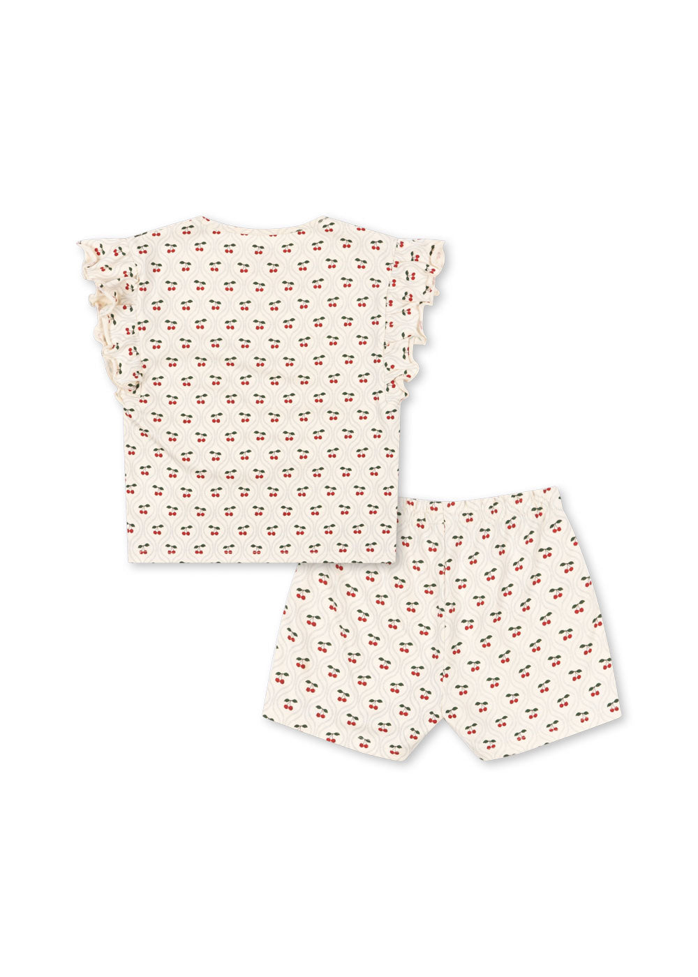 Konges Slojd LIN FRILL SET GOTS