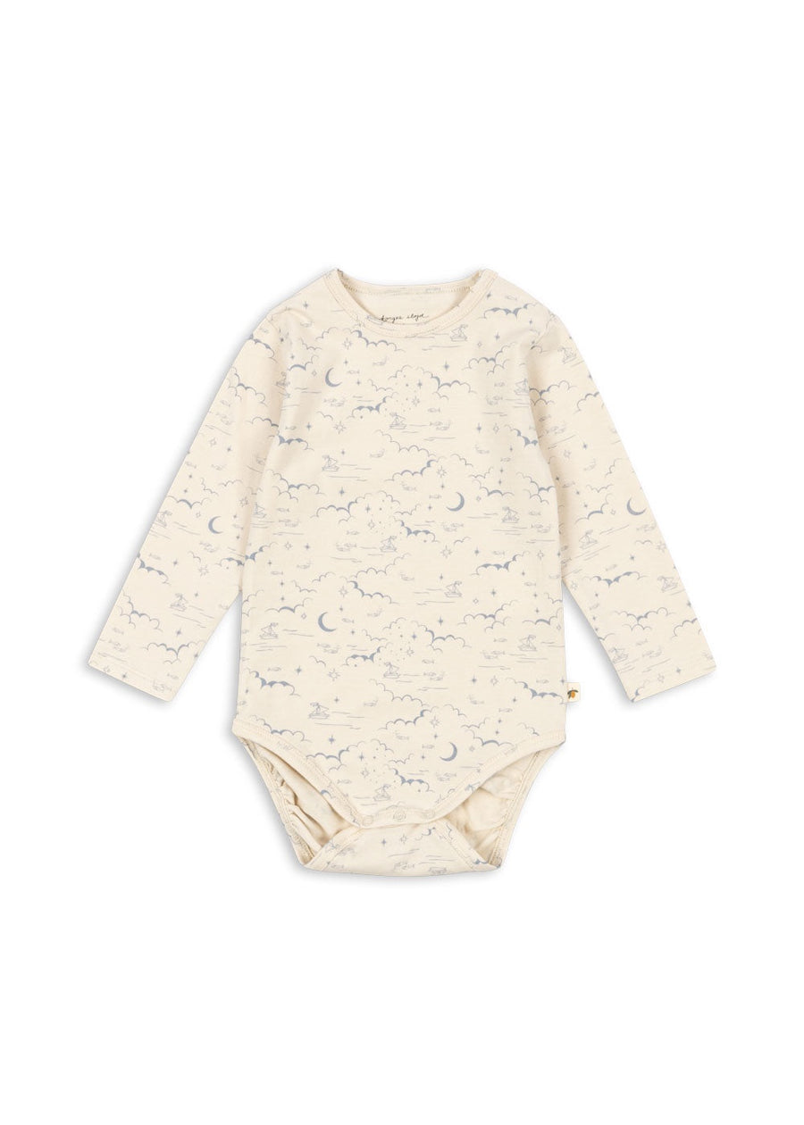 Konges Slojd Basic LS Bodysuit - Cielo Marino