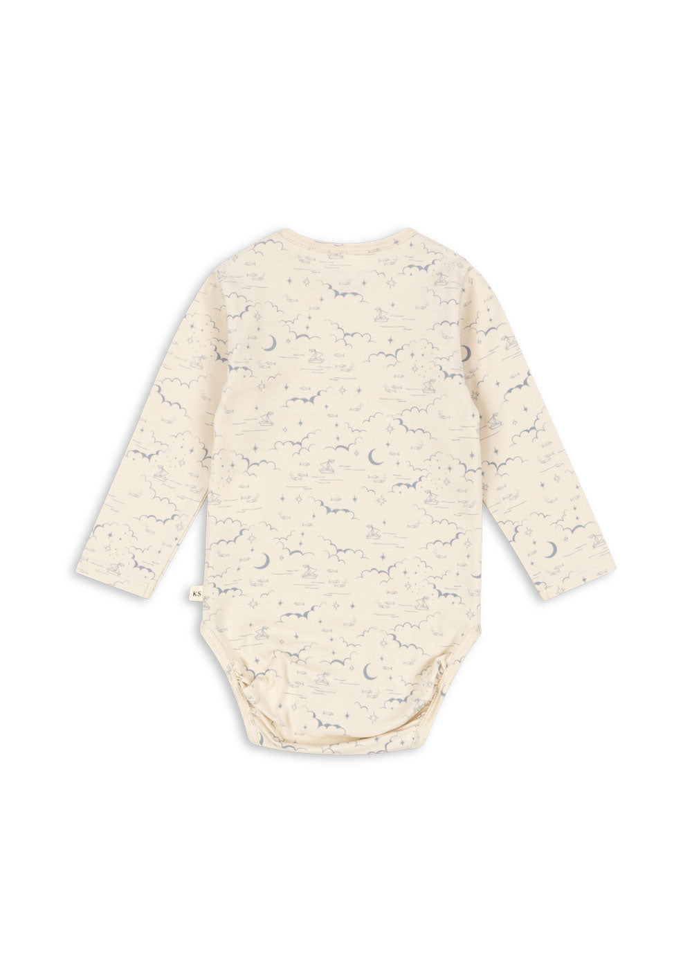 Konges Slojd Basic LS Bodysuit - Cielo Marino