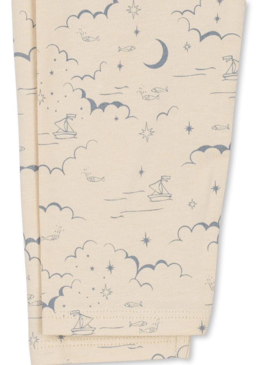 Konges Slojd Aps Basic Broek Cielo Marino