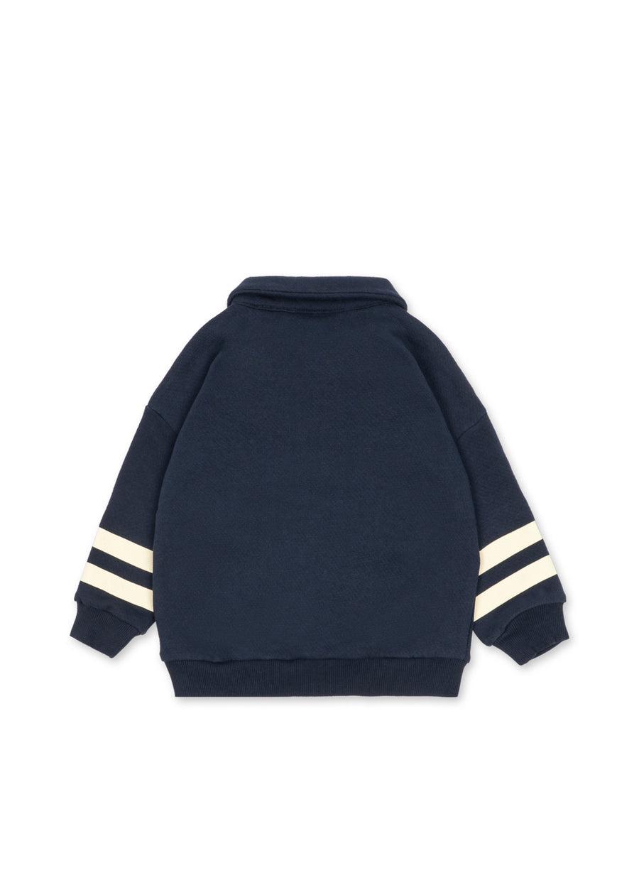 Konges Slojd LOUPY HALF ZIP POLO