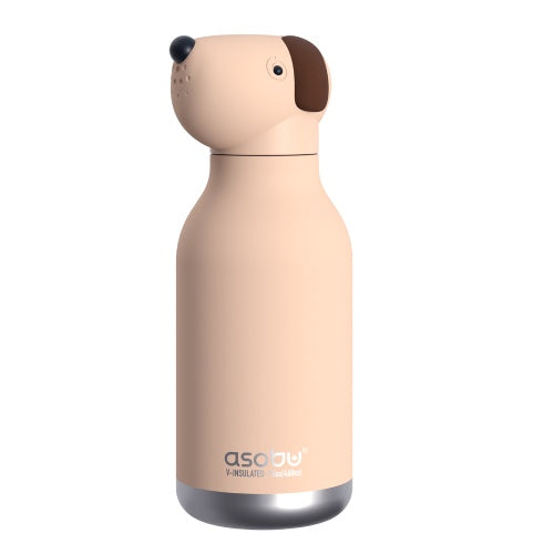 Asobu Bestie Beige Dog Water Bottle 16 oz