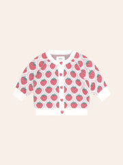 Huxbaby STRAWBERRY FIELDS CARDI