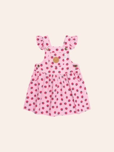 Huxbaby STRAWBERRY PINAFORE