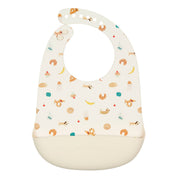 Loulou Lollipop Silicone Bib French Breakfast