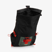Stella McCartney Kids Boys Black Backpack With Green & Orange Detailing (38cm)