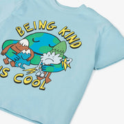 Stella McCartney Kids Boys Blue Being Kind is Cool Cotton T-Shirt