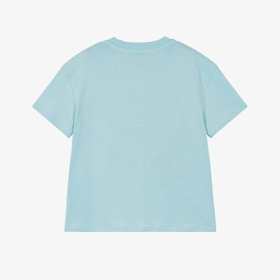 Stella McCartney Kids Boys Blue Being Kind is Cool Cotton T-Shirt