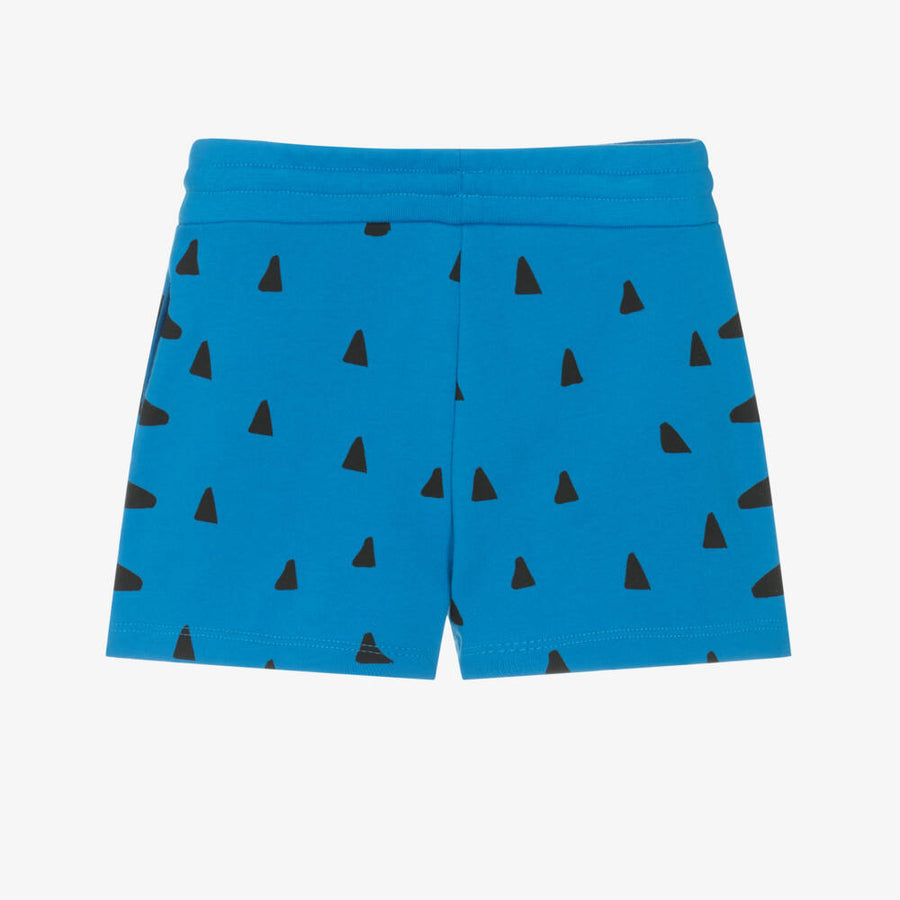 Stella McCartney Kids Boys Blue Organic Cotton Shorts