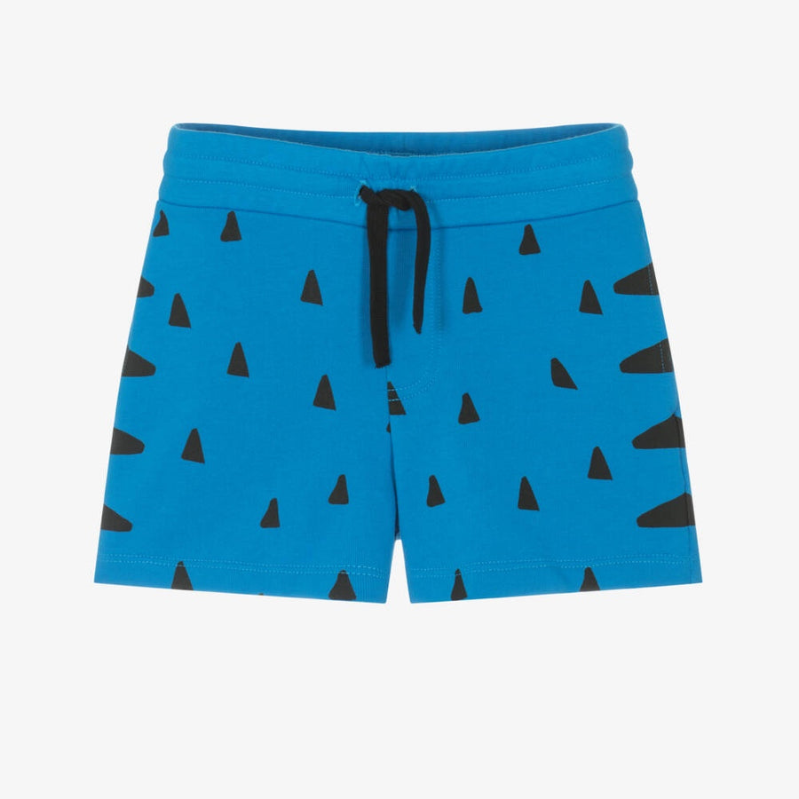 Stella McCartney Kids Boys Blue Organic Cotton Shorts