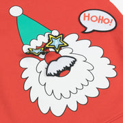Stella McCartney Kids Boys Red Cotton Santa Sweatshirt