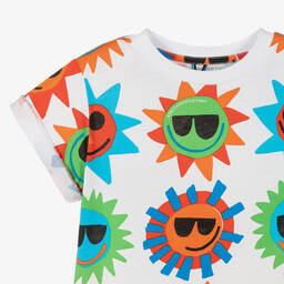 Stella McCartney Boys Graphic Sun Print T-Shirt