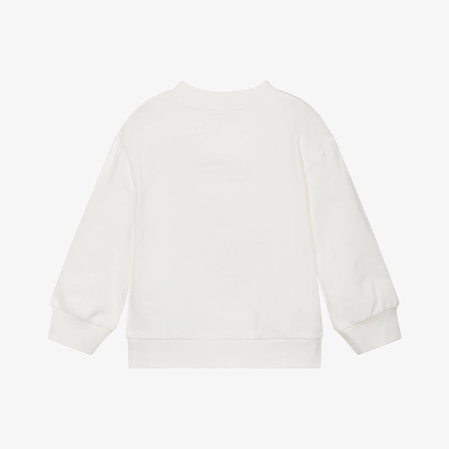 Stella Kids Girls Ivory Cotton Fairy Sweatshirt