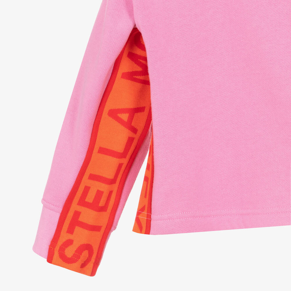 Stella Girls Pink Active Tracksuit With Logo