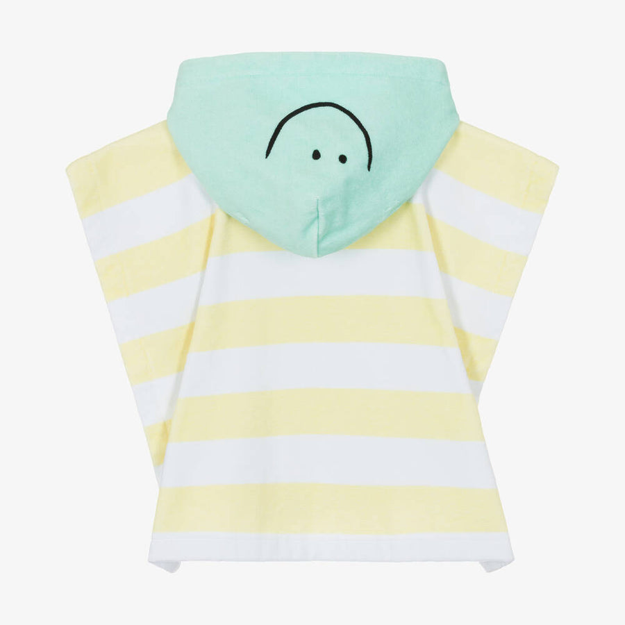 Stella McCartney Kids Baby Yellow Icecream Hooded Towel Poncho