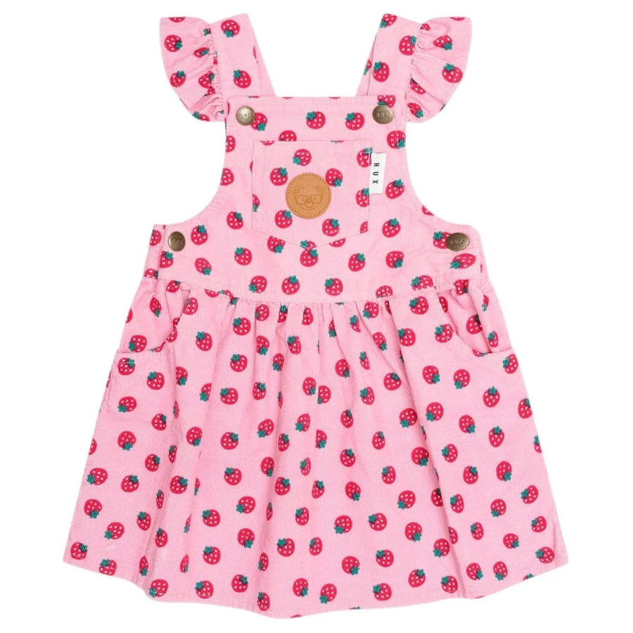 Huxbaby STRAWBERRY PINAFORE