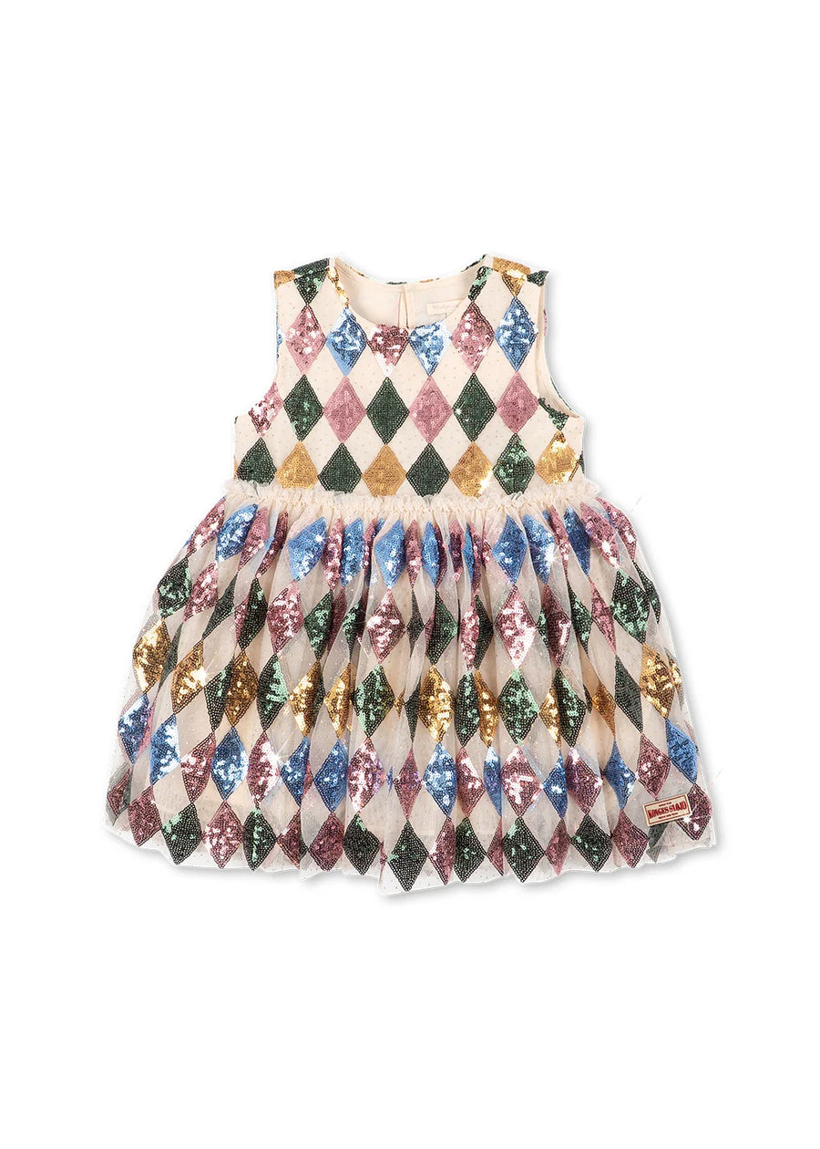 Konges Slojd YVONNE HARLEKIN DRESS