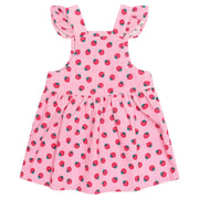 Huxbaby STRAWBERRY PINAFORE