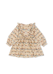 Konges Slojd BASIC FRILL DRESS GOTS
