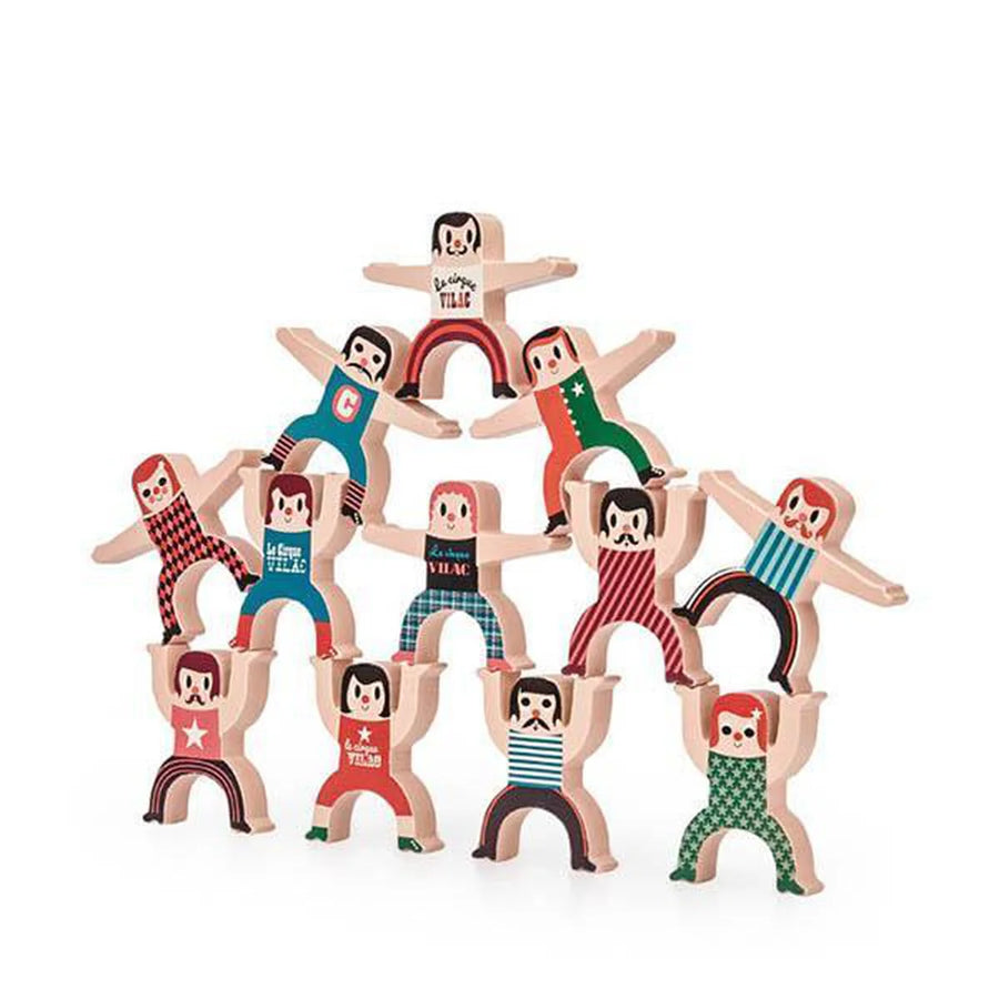 Vilac acrobat stacking toy