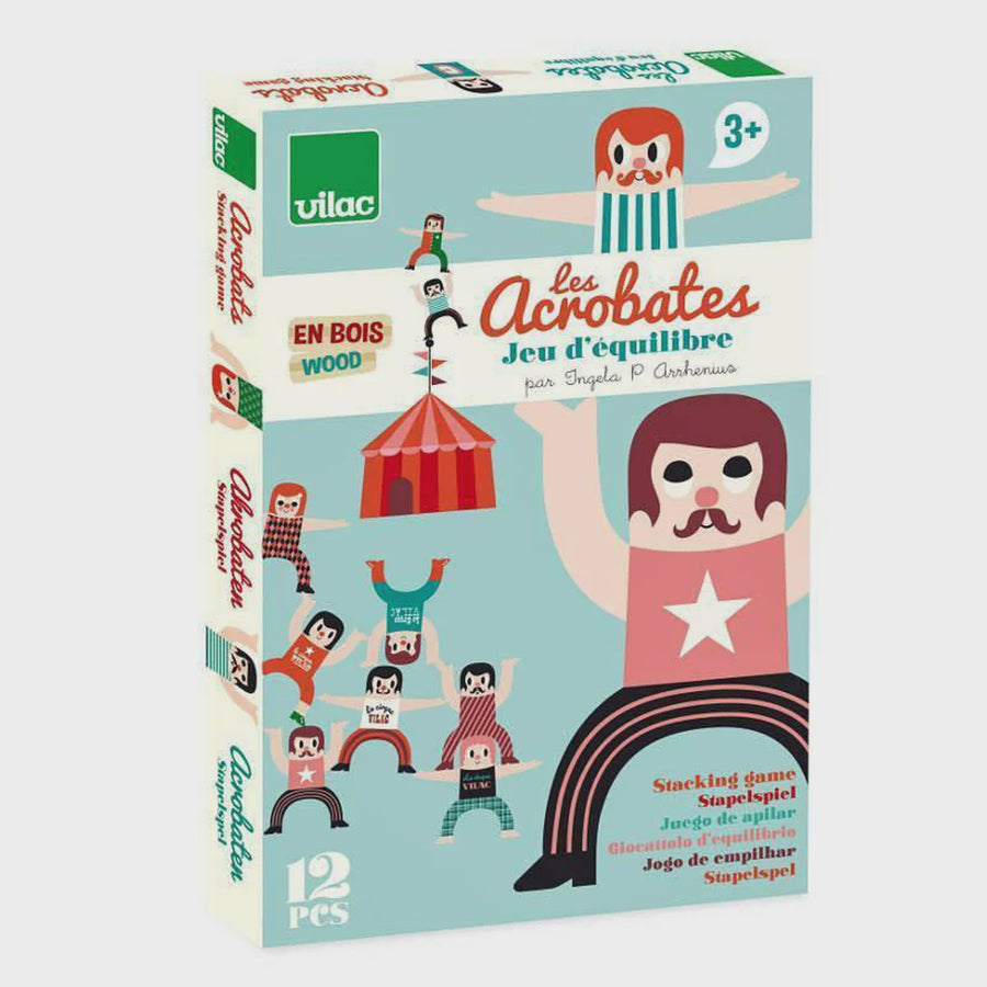 Vilac acrobat stacking toy