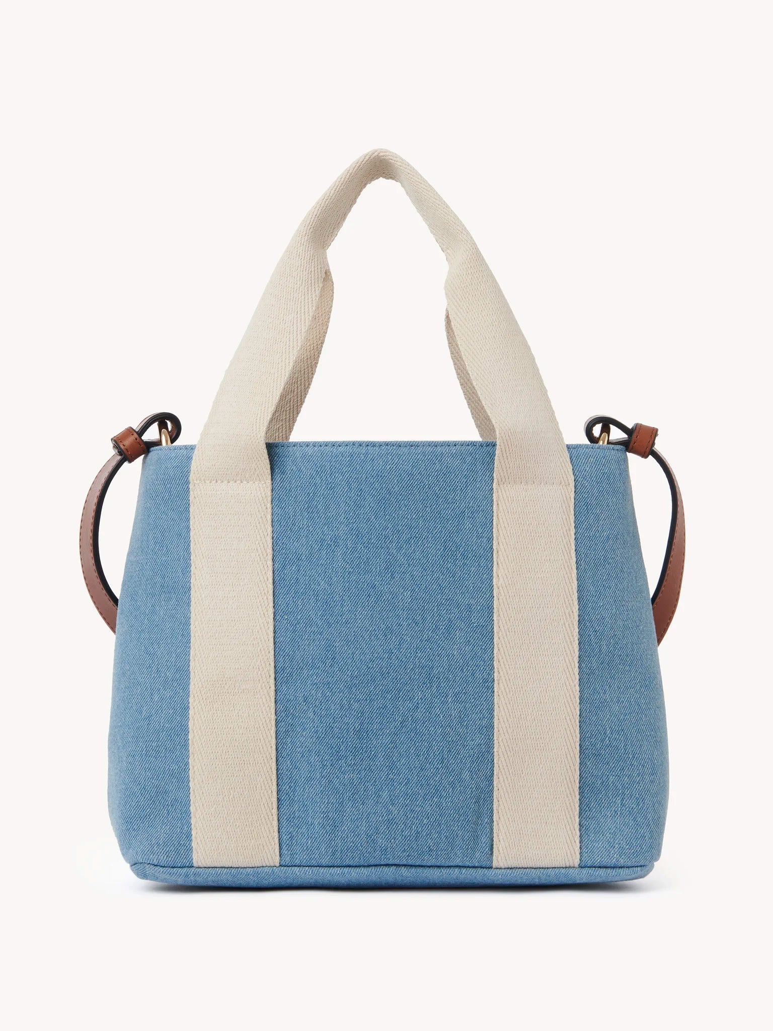 Chloé Blue Denim Shoulder Bag
