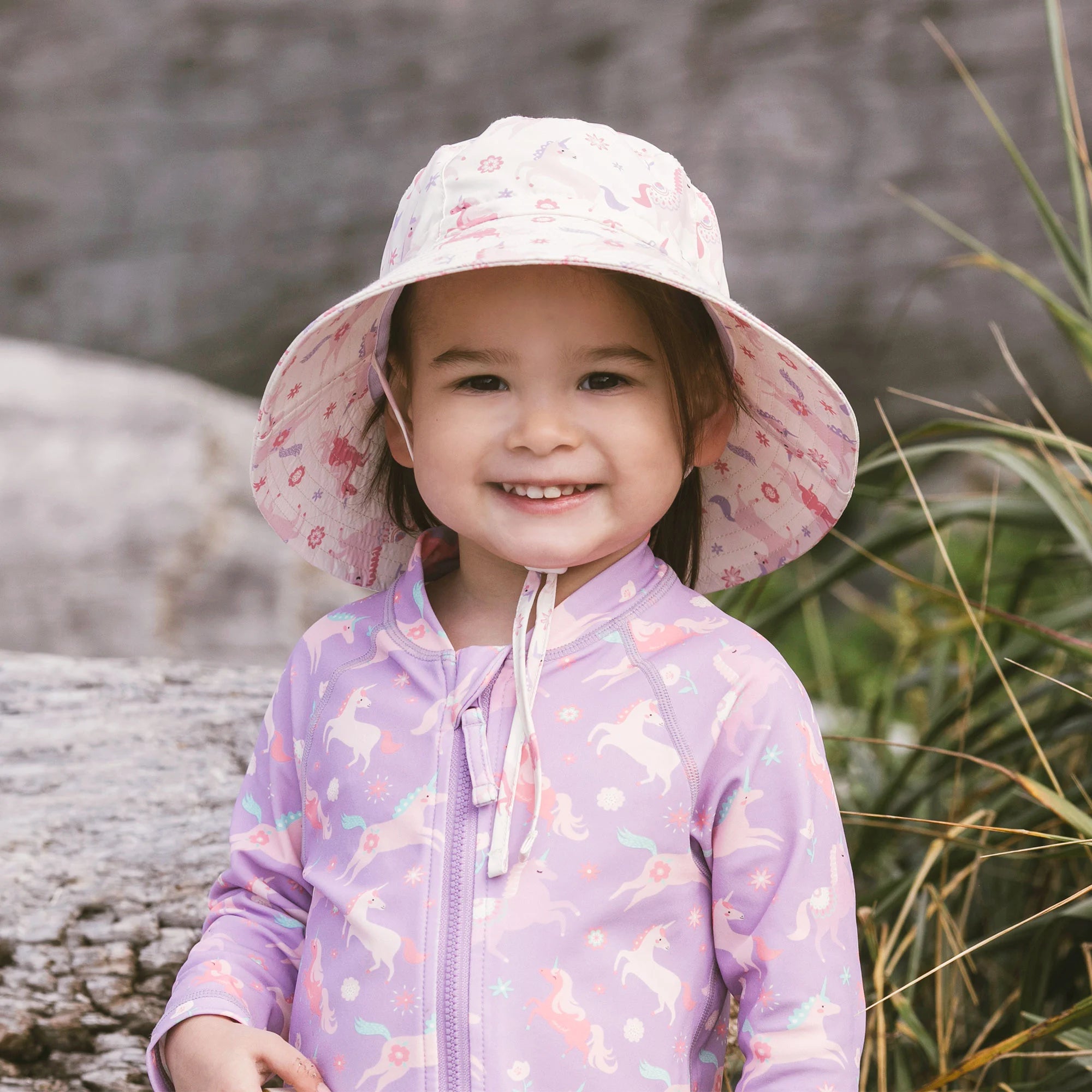 Jan & Jul Unicorn | Aqua Dry Bucket Hat