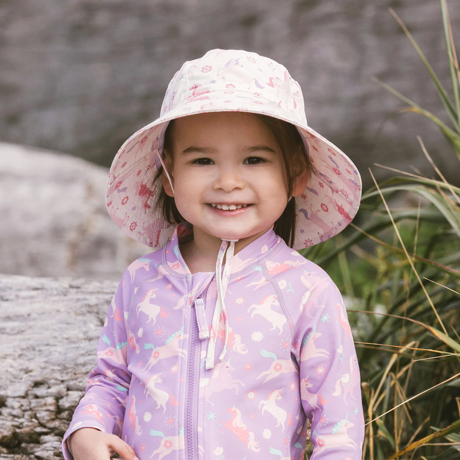 Jan & Jul Unicorn | Aqua Dry Bucket Hat