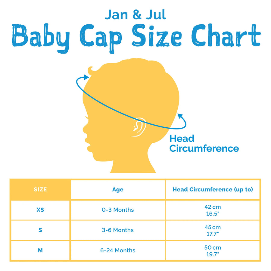 Jan & Jul White | Cozy Cotton Baby Bucket Hats