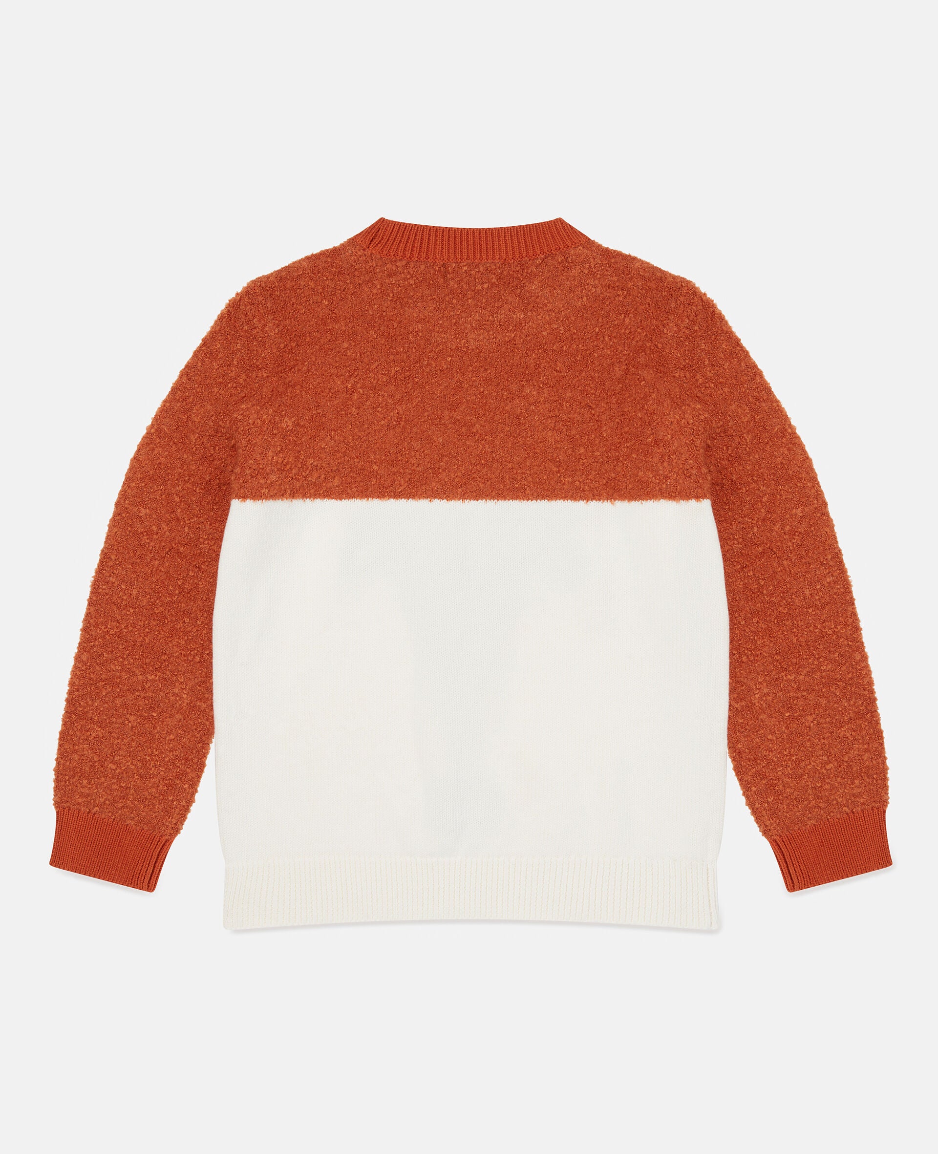 Stella McCartney Kids Boy Sweater with Fox Intarsia