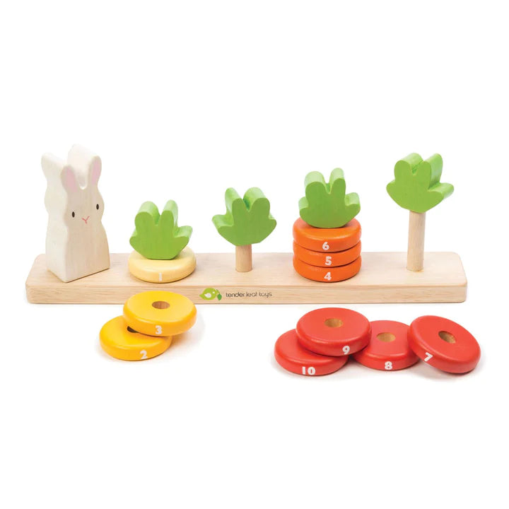 Tender Leaf Baby Counting Carrots