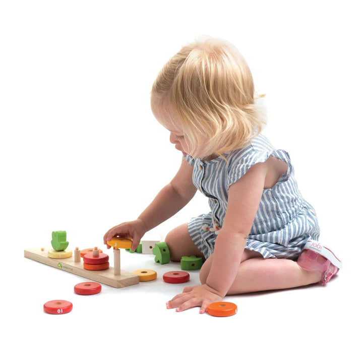 Tender Leaf Baby Counting Carrots