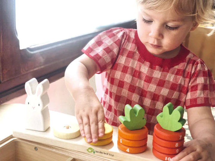 Tender Leaf Baby Counting Carrots