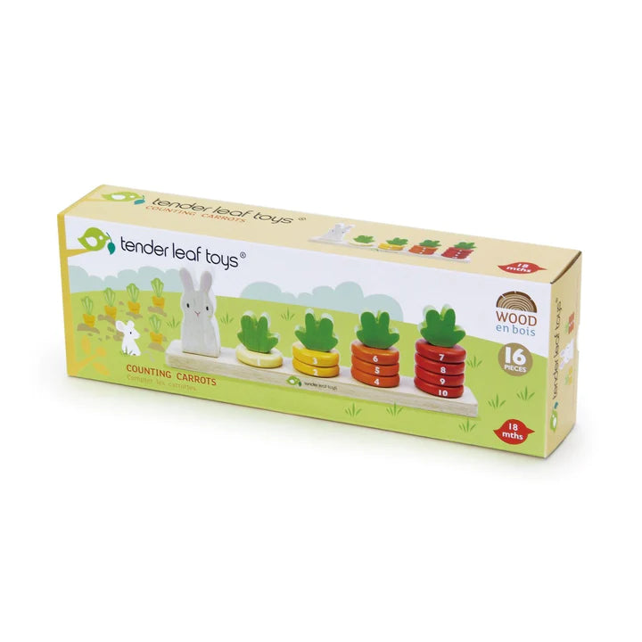 Tender Leaf Baby Counting Carrots
