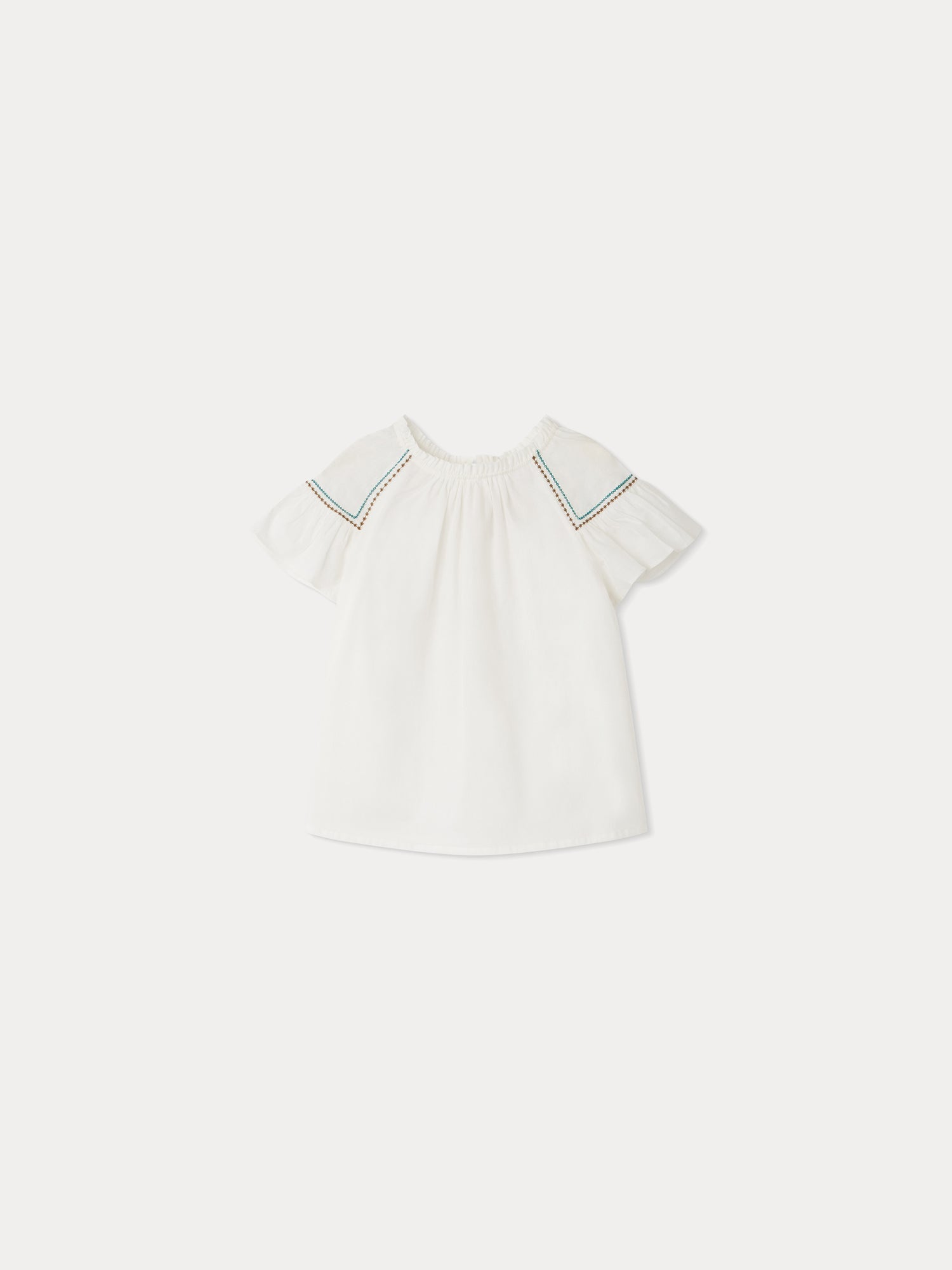 Bonpoint Cinzia Blouse milk white