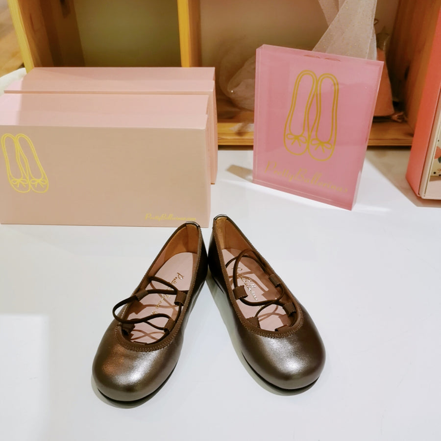 Pretty Ballerinas Copper Hannah Shoes