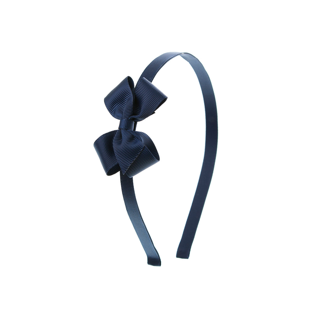 Olilia Designs Hard Hairband Small London Bow